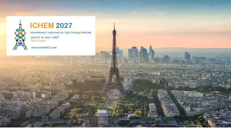 ICHEM 2027 – 27 juin au 1er juillet 2027